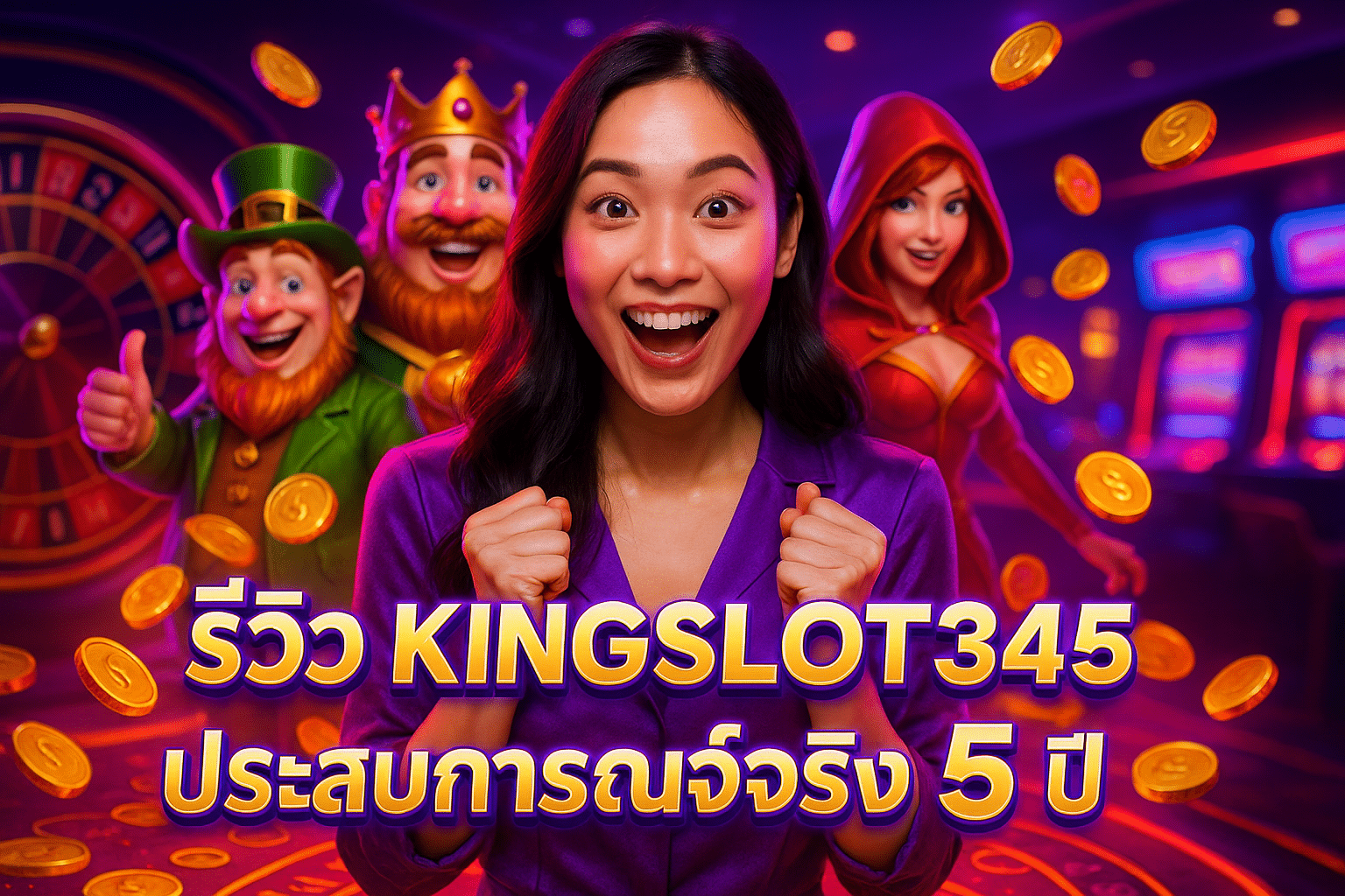รีวิว KINGSLOT345 ประสบการณ์จริง 5 ปี