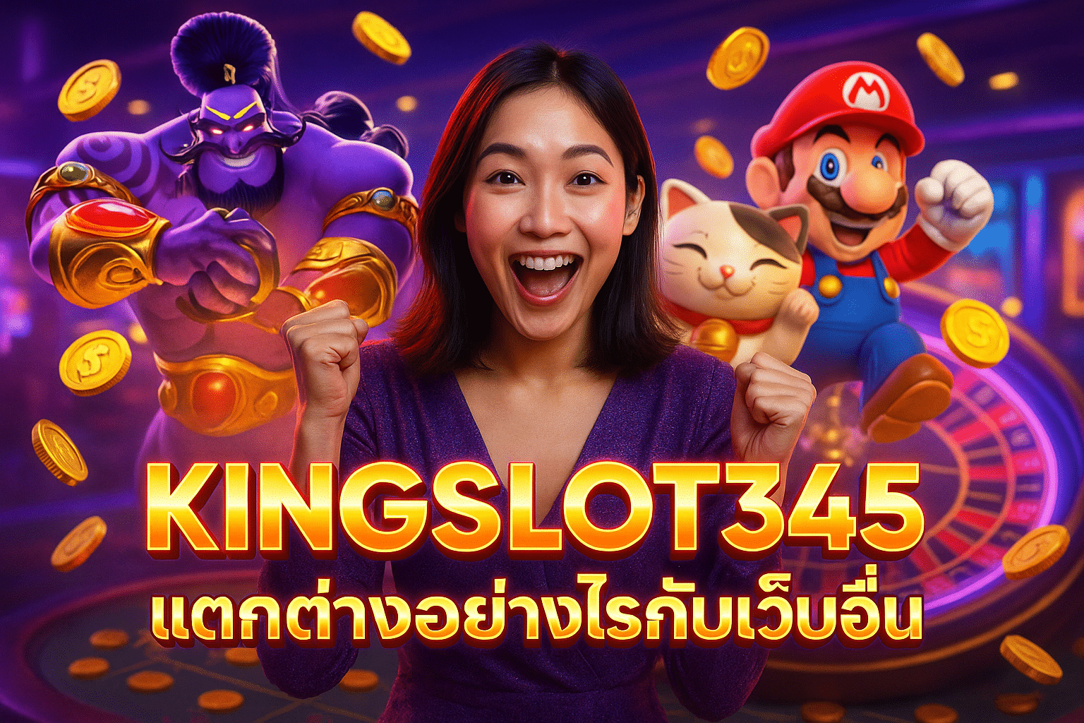KINGSLOT345 แตกต่างอย่างไรกับเว็บอื่น