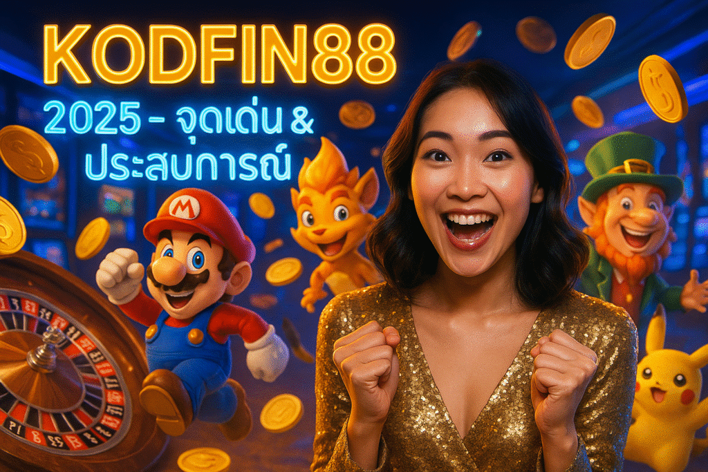 KODFIN88 2025 – จุดเด่น & ประสบการณ์