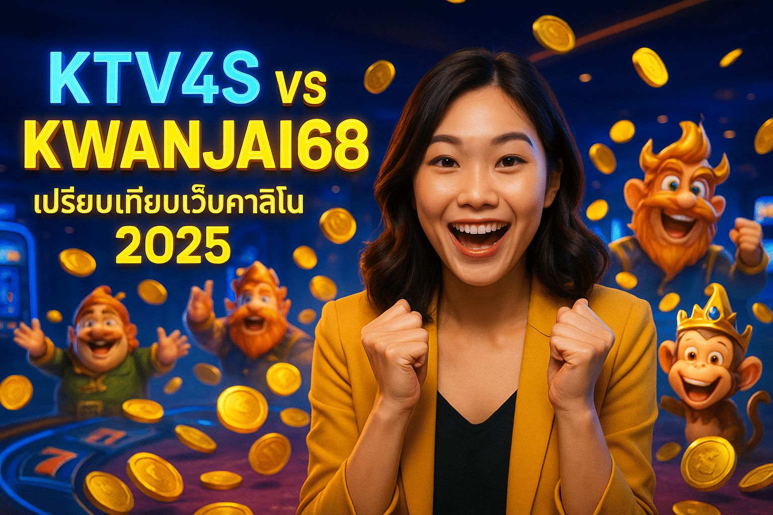 KTV4S vs KWANJAI168 เปรียบเทียบเว็บคาสิโน 2025